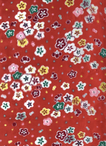 7918-2: 1930s Meisen Silk, 28 inches