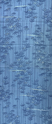 7562-2:1960s Japan Kimono Silk,51inches
