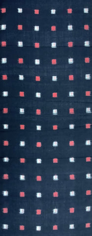 75722: 1930s Japan Meisen Silk, long view