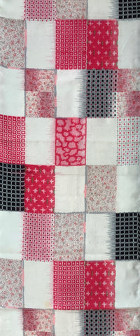 7694-1: 1930s Japan Meisen Silk,58in.