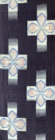 7922-black 1930s meisen silk 44in.