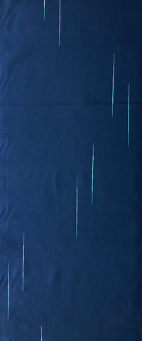 7923-1960s Japan Silk IndigoBlack59in