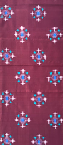 7931: 1930s Meisen Kasuri-like Silk, 55in.