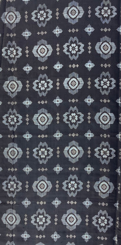 7952: 1960s DoroOhshima Japan Silk 50inches