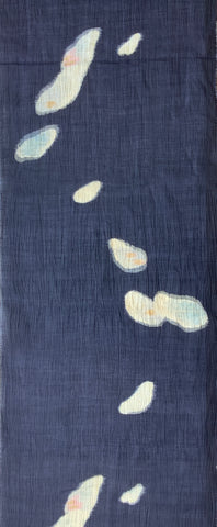 7963: 1960s Asa Hemp kimono fabric 62in.