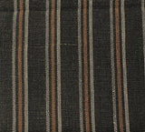 7392: 1930s-50s Japanese Striped Cotton Fabric, Piece 41in.(AraiHari)