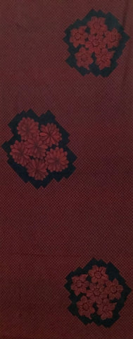 6832:1960s Japanese Silk Fabric,longView