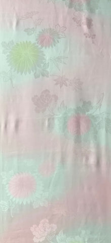 7105: 1980s Japan Nagajuban Silk, long