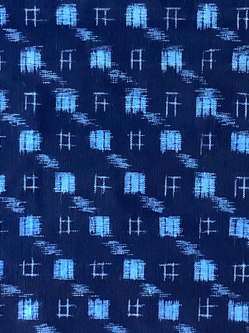 7188:1930s Kasuri Ikat cotton, close2