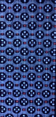 7187: 1980s Japan Kasuri Cotton, long