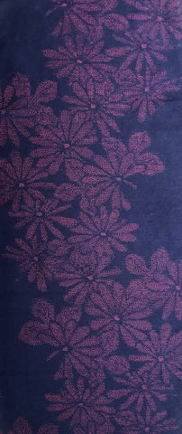 7209: 1980s Japanese Tsumugi Silk, long