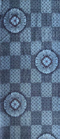 7284: 1960s Ohshima Tsumugi Silk, long