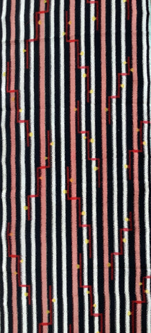 73171: 1950s Japan Meisen Silk, long view