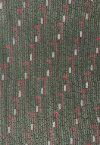 6386: 1950s Japanese silk, closeup1