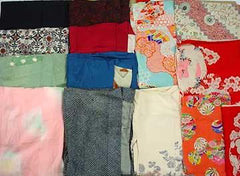 Wholesale Vintage Japanese Kimono Garments by Weight(Pound)