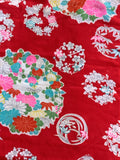 7948: 1930s Japan kimono silk, midview