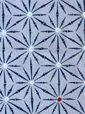 8093:1960s Japan Kimono SIlk, AsaNoHa extra closeup