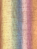 8151 1980s Nishijin silk bokashi rainbow  very closeup