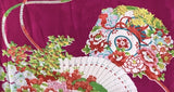 7525:1930s Girls Kimono Silk, bottom