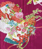 7525:1930s Girls Kimono Silk, close4
