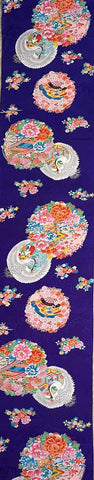7490: 1930s Japan Kimono Silk, 62 inch view