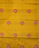 7568:1930s-50s Japanese Meisen Silk 56 in. Piece (AraiHari)
