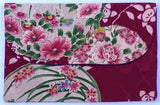 7583-6: 1930s Silk Purse Clutch, flap side