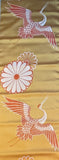 7678:1980s Japan Kimono Silk,BottomHalf