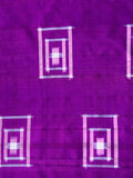7935: 1930s Plum Meisen Silk, center