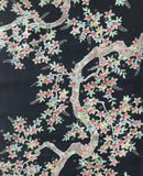 7968:1980s Japanese Silk top half view