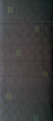 8066: 1960s Japan silk fabric, long view57"