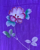 8083: 1930s  top peonie Japan silk