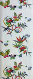 8090: 1980s Japanese Silk, Mock-Bingata Desgns, arai hari