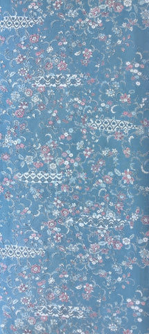 8091: 1980s Japan Kimono Silk Piece, 52 inches