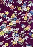 8108: 1930s kimonosilk top view shochikubai 3 friends of winter motif
