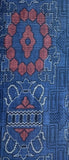 8115:1980s Japan Ohshima Tsumugi  these 2 medallions repeat alternately