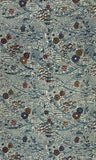 81412: 1920s-1930s Japanese Chirimen Silk Kimono Fabric,AraiHari, 38in.Komon. Mums, Other Motifs