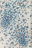 8145: 1960s Deadstock Rayon 24in Mock Silk view bottom cloeup