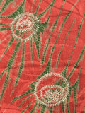 74041:1980s Japanese Kimono Silk, close