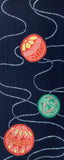 7424: 1960s Japanese kimono Silk, 55in.