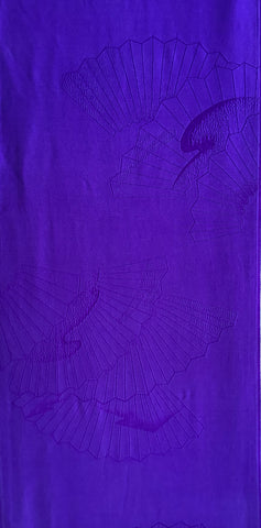 7435: 1930s Japan Kimono Silk, Long view