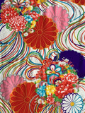 7443: 1960s Japanese Kimono Silk, middle