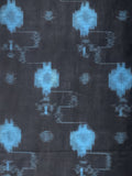 7446:1960s Japan Kasuri Indigo Fabric,middle