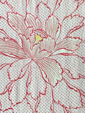 7451: 1980s Japan Kimono Silk,xtra close