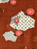 7456:1980s Tsumugi Silk  Fabric,close2