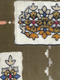 7462: 1930s Meisen Silk Fabric, closeup