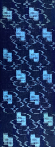 7504:1960s Japanese Kasuri (E-Gasuri) Deadstock Cotton Fabric 55in.Pc.
