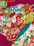 7525:1930s Girls Kimono Silk, middle