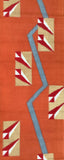 7581: 1950s Meisen Silk, abstract, longview
