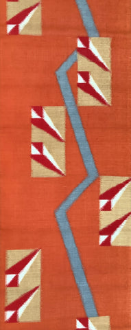 7581: 1950s Meisen Silk, abstract, longview